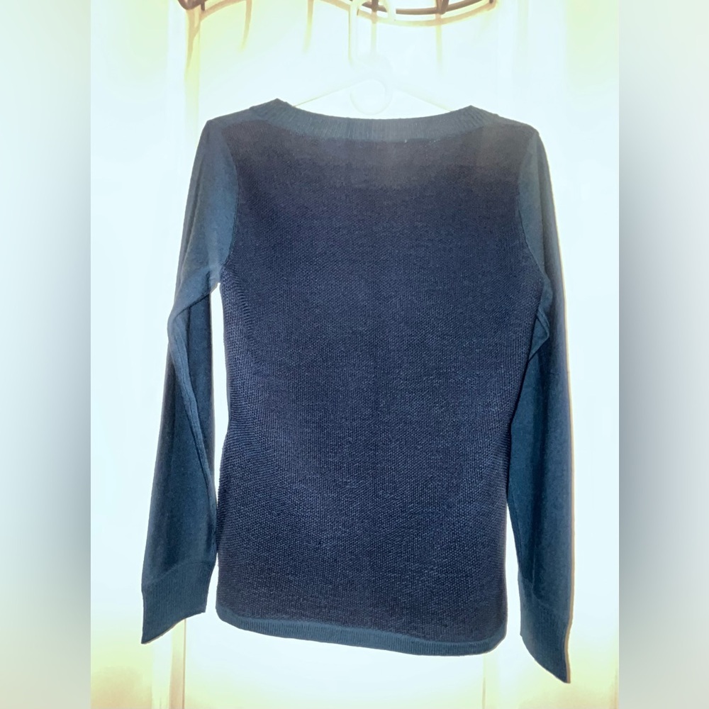 Smartwool women’s teal sweater - Picture 2 of 7